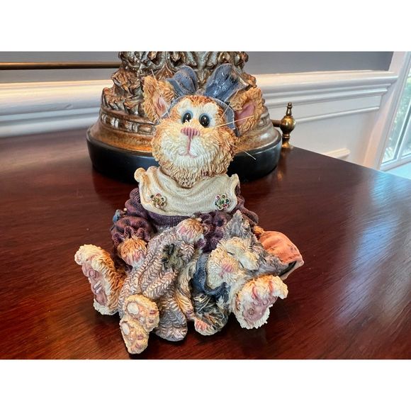 Boyds Bears The Purrstone Collection "Maddy Purrkins with Puddytat" 1999 NIB - Picture 3 of 8